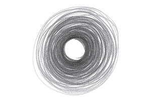 Pencil drawing of a portals