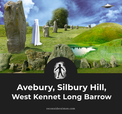 Avebury Stone Circle. Silbury Hill & West Kennet Long Barrow