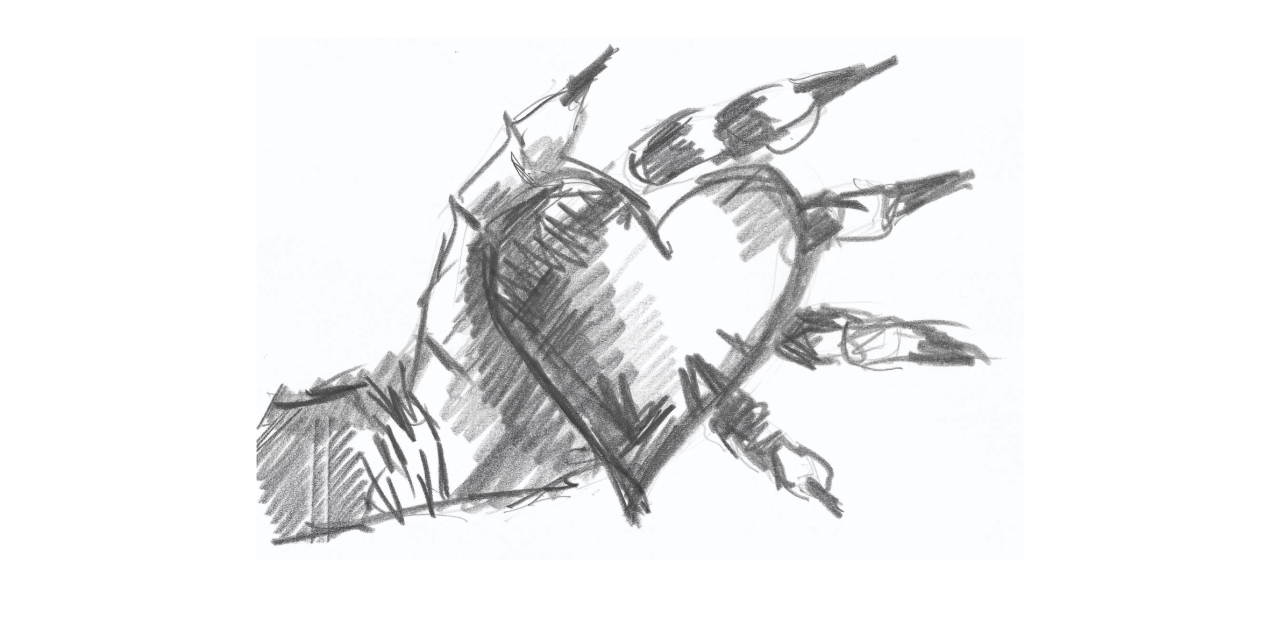 Alien Love Bite Sketch