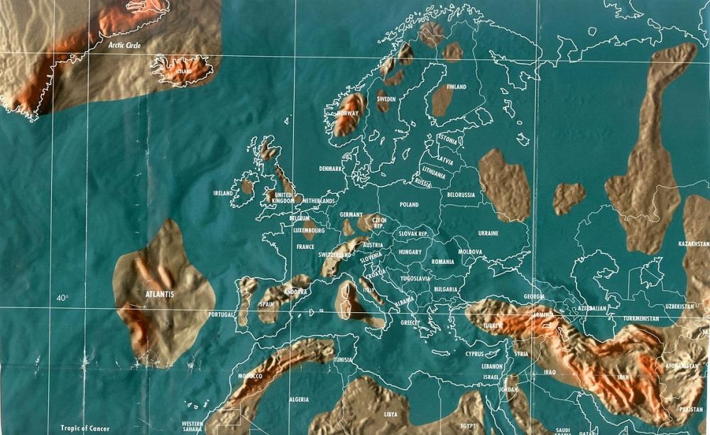 Edgar Cayce Map