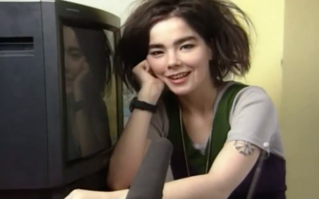 Bjork explains the television at Christmas.
